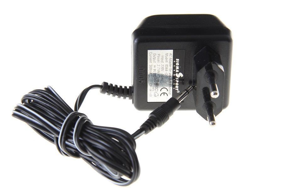 SIGMA MAINS PLUG IN BATTERY CHARGER FOR ELLIPSOID & CUBLIGHT BIKE LIGHTS EURO PLUG