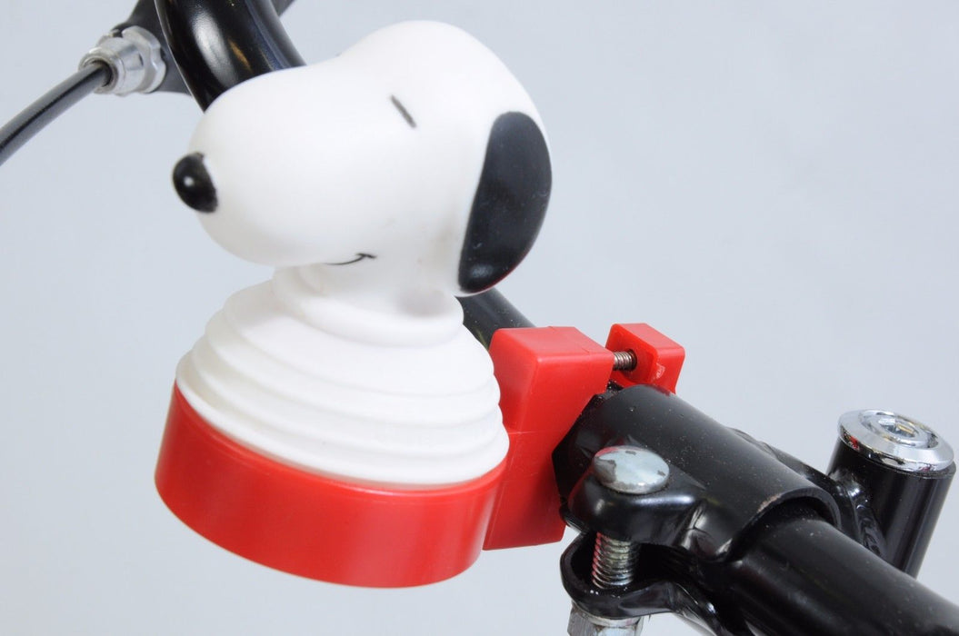 SNOOPY BICYCLE BIKE HANDLEBAR SQUEAKY TOY IDEAL GREAT PRESENT BIG DISCOUNT RED