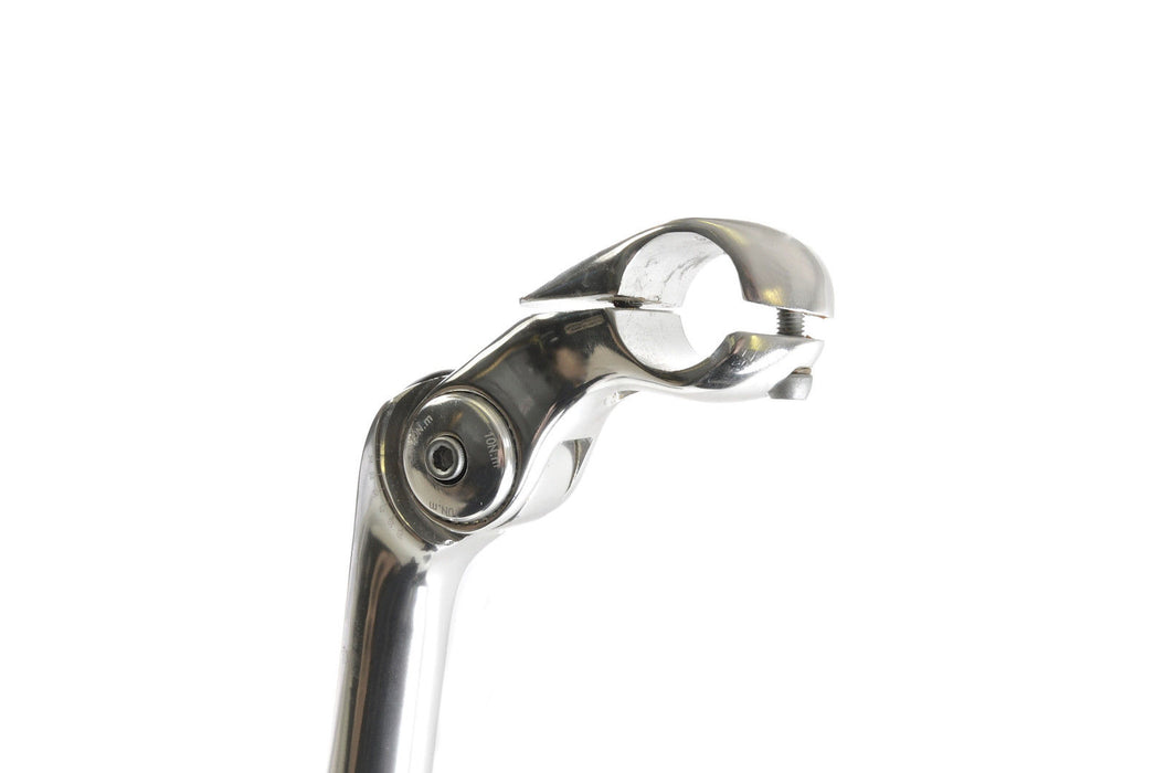 ADJUSTABLE 25.4mm HANDLEBAR STEM,0 to +60 DEGREE,QUALITY QUILL POLISHED ALLOY