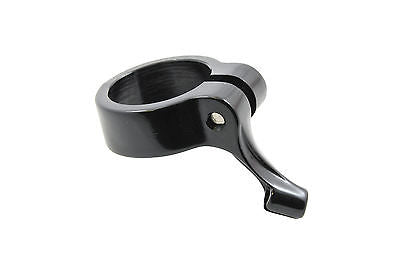 34.9mm ALLOY SEAT COLLAR CLAMP BLACK WITH BRAKE CABLE GUIDE BUILT IN RARE ITEM