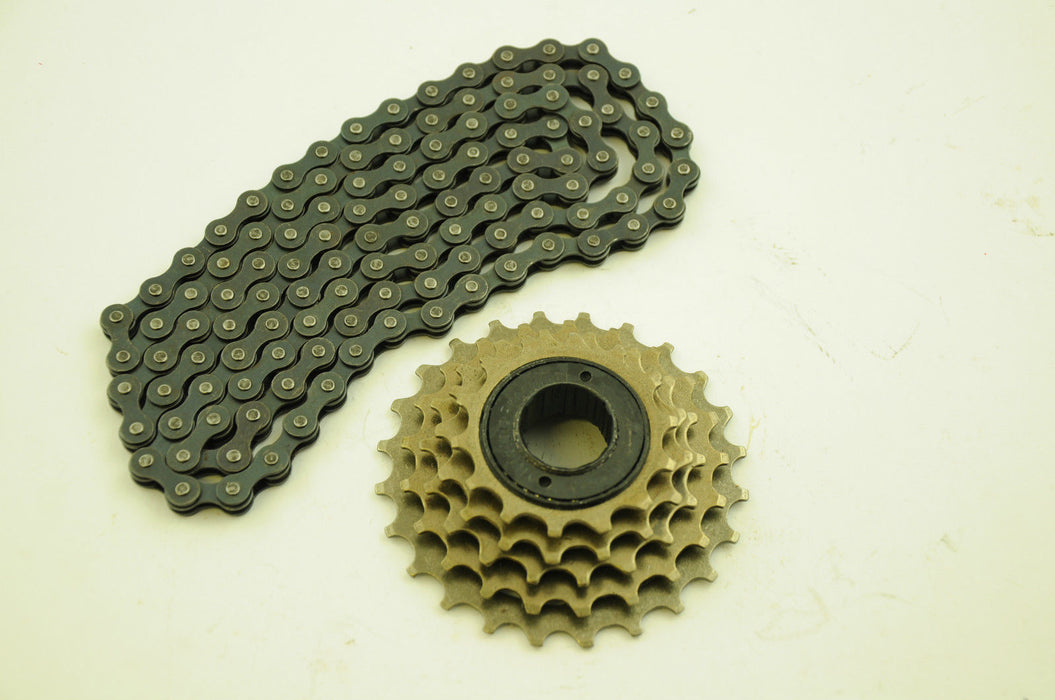 SPEED BIKE 14/28 NON INDEX FREEWHEEL COG CASSETTE PLUS 3/32