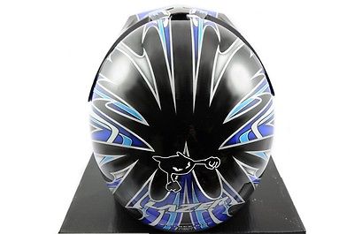 DOWNHILL FULL FACE BIKE HELMET LAZER X5 CYCLE BMX BLUE-BLK XXXS GREAT IDEAL PRESENT