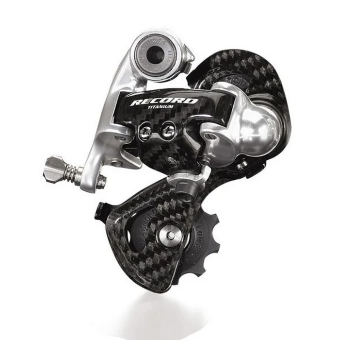Campagnolo Record Rear Derailleur Road Bike Gear Mech 10 Speed SS Short Cage Sale Price 50% Off RRP Of £287.99
