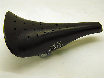 OLD SCHOOL BMX KASHIMAX STYLE MX SMALL SIZE BLACK BMX ITALIAN SADDLE M