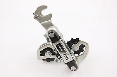 SHIMANO INDEX RD-TY15SS REAR DERAILLEUR FOR 5 SPD 10 SPD ROAD SHORT CAGE