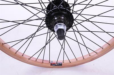 DIAMOND BACK BMX WOOD EFFECT 48 SPK WHEELS 14mm AXLE 9 TEETH DRIVE REAR RRP £110