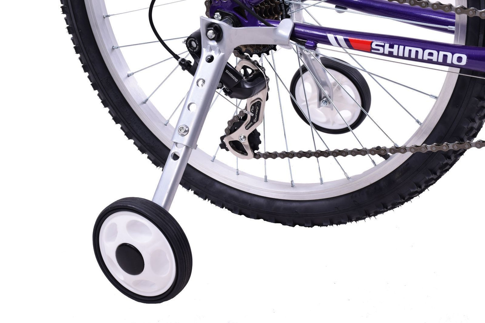BICYCLE BALANCE WHEELS TO ALLOW SPECIAL NEEDS TO RIDE 20” & 24” GEARED