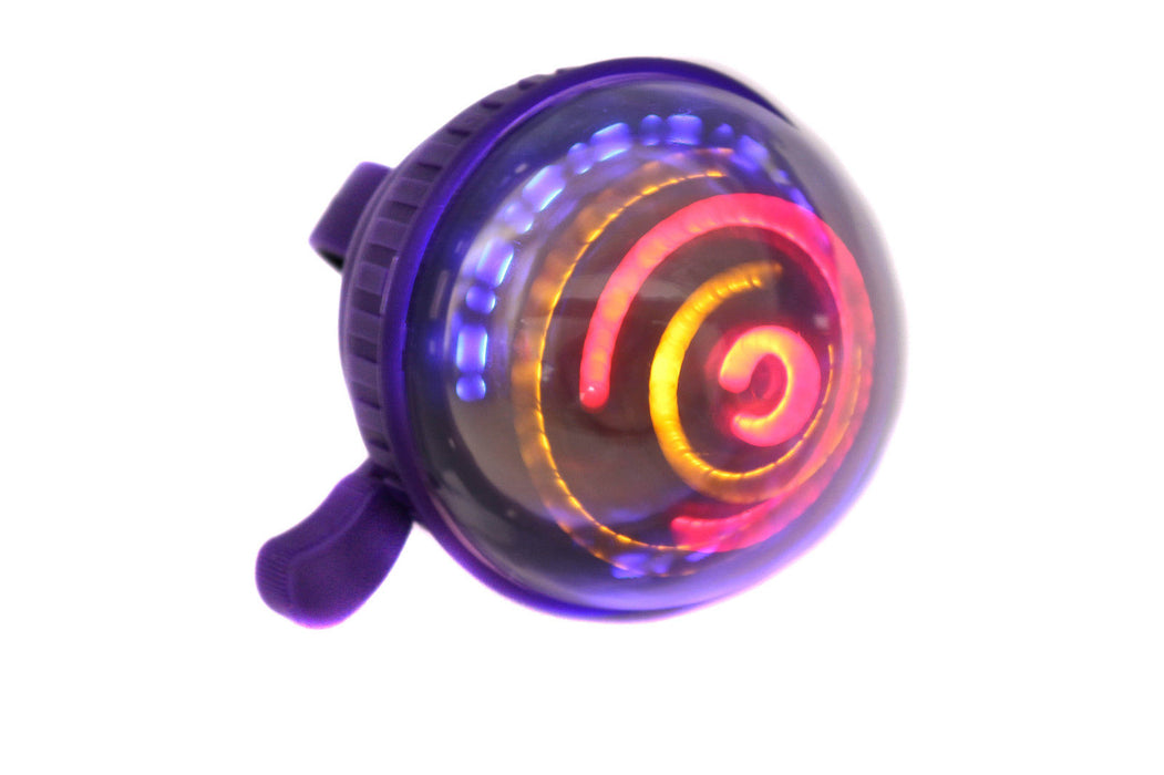 BEST EVER KIDDIES BIKE BELL LED LIGHT UP BICYCLE BELL IDEAL PRESENT