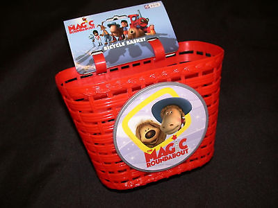MAGIC ROUNDABOUT KIDDIES BIKE BASKET GREAT VALUE IDEAL GIFT FOR ANY CHILDS BICYCLE