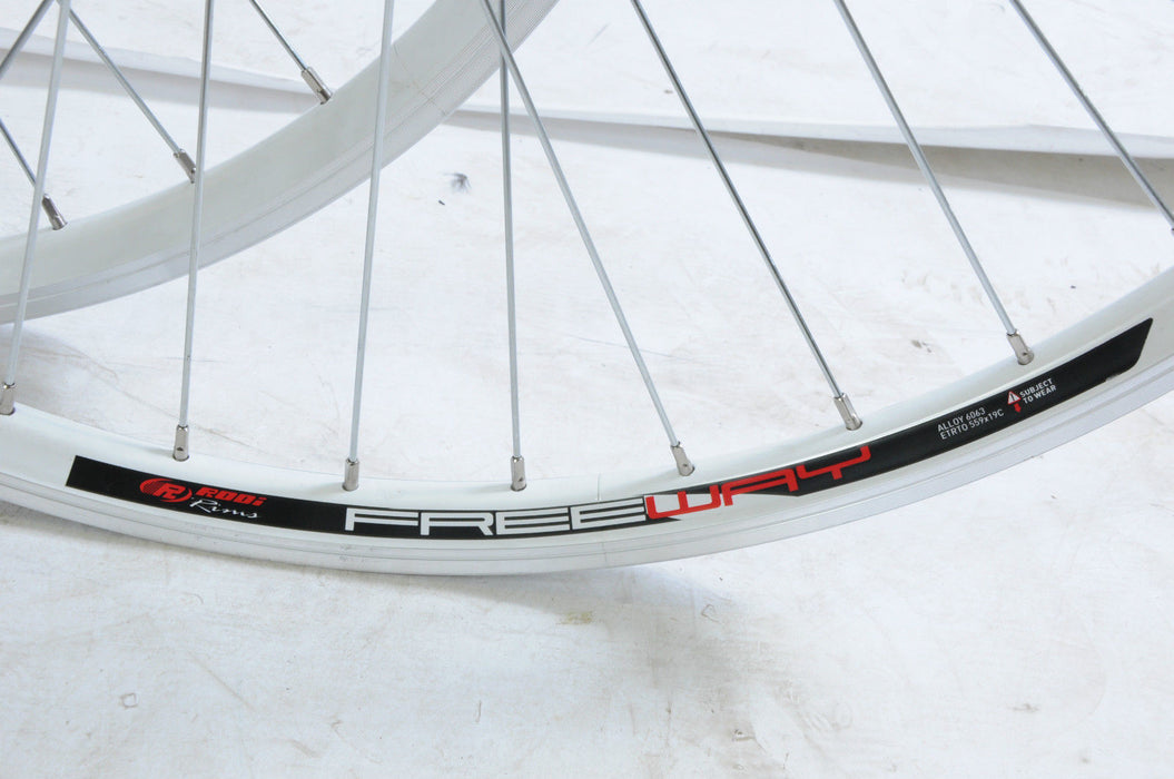 REAR Q-R WHEEL MTB BIKE 26 x 1.75 559 DOUBLE WALL RIM ALLOY 5,6, 7 SPD 130mm OLD - Bankrupt Bike Parts