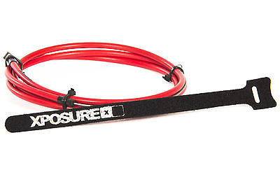 RED XPOSURE BMX HI WIRE BRAKE LINEAR CABLE STAINLESS STEEL TEFLON COATED 50% OFF