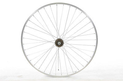 700c (622x19) SINGLE SPEED ALLOY REAR WHEEL TREKKING/HYBRID 16 TEETH ...