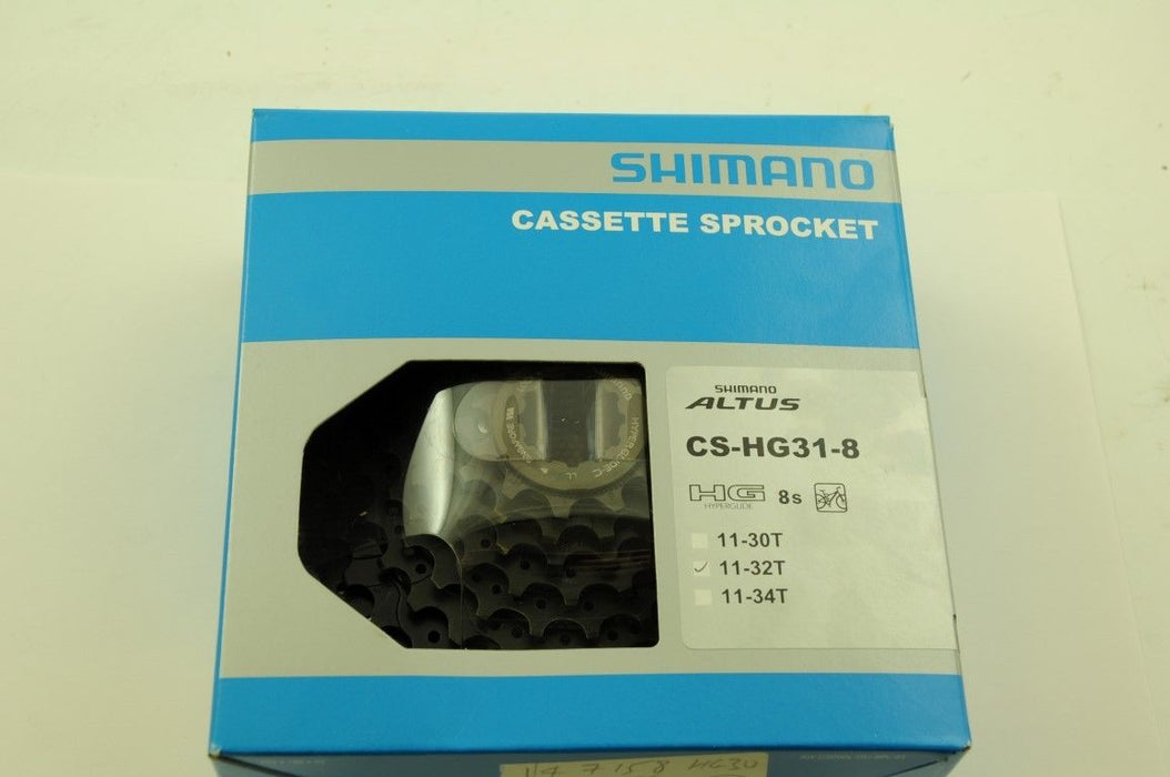 SHIMANO ALTUS CS-HG31 8-SPEED BICYCLE BIKE CASSETTE SPROCKET HYPERGLIDE - 11-32T
