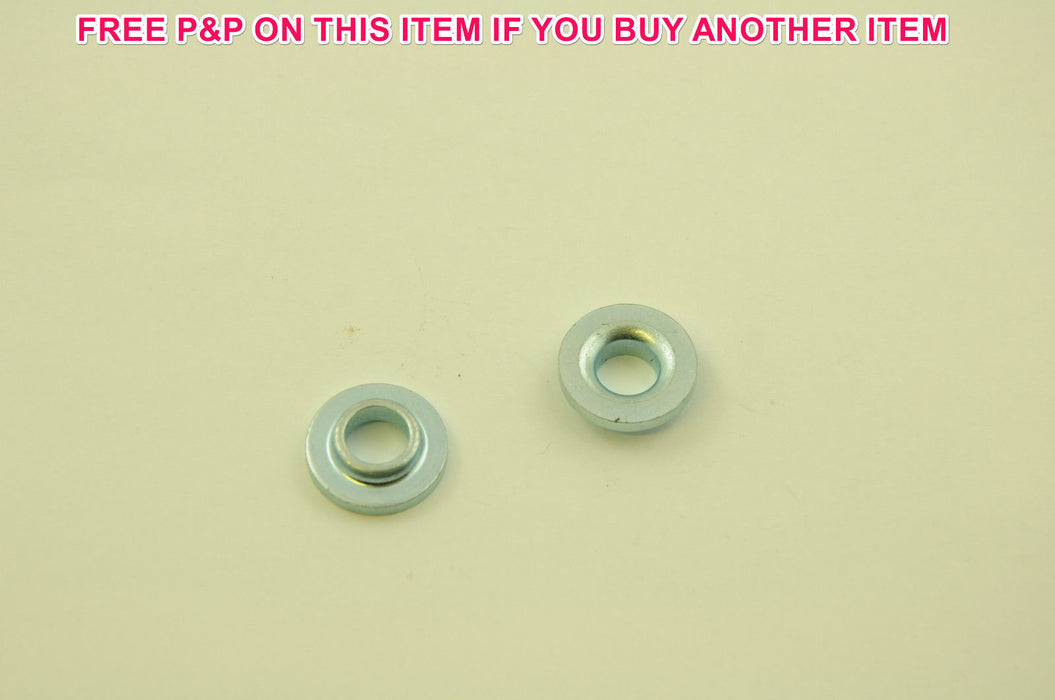 PAIR BMX BIKE WHEEL AXLE CONVERSION DROP OUT SPACERS 14mm DOWN TO 10mm (3-8”)