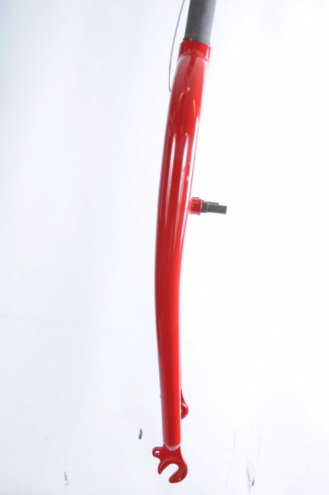 FOURCHE VTT 20 RIGIDE CINTREE ACIER NOIR AVEC TASSEAUX PIVOT (200 FOURCHE VTT 20 RIGIDE CINTREE ACIER NOIR AVEC TASSEAUX PIVOT (200