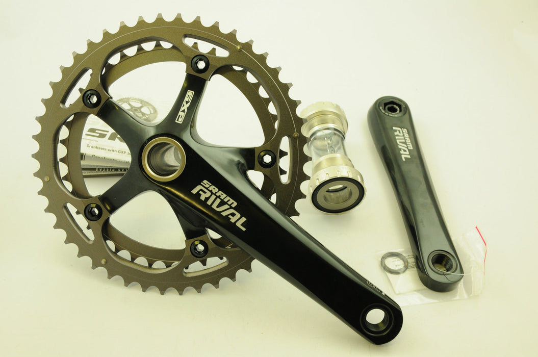 SRAM RIVAL X COUNTRY DOUBLE 46-38 TEETH 10 SPEED 175mm 35% OFF RRP £199.99
