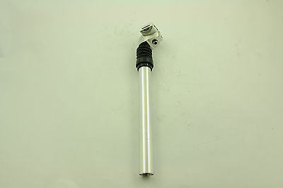 25.4mm SUSPENSION SEAT POST ALLOY 300 mm LONG MICRO-ADJUST SEAT PIN SIL SE92254