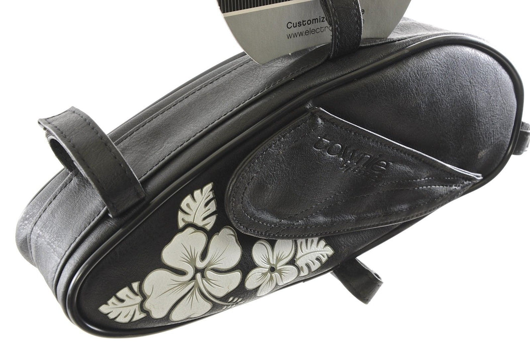 ELECTRA TOWNIE LADIES FRAME BAG CLASS USA TYPE CRUISER,DRAGSTER BLACK FLORAL