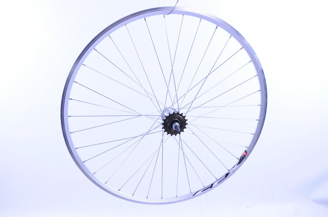 REAR 700c 622 x 13 NARROW  RIM ROAD BIKE WHEEL SINGLE SPEED 16T FREEWHEEL TYPE