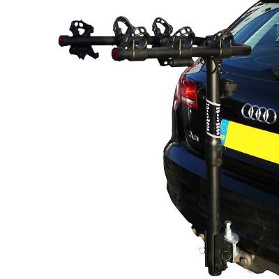 HOLLYWOOD TRAVELLER 3 BIKE TOW BAR-BALL FITTING CAR CYCLE RACK WINTER PRICE -32%