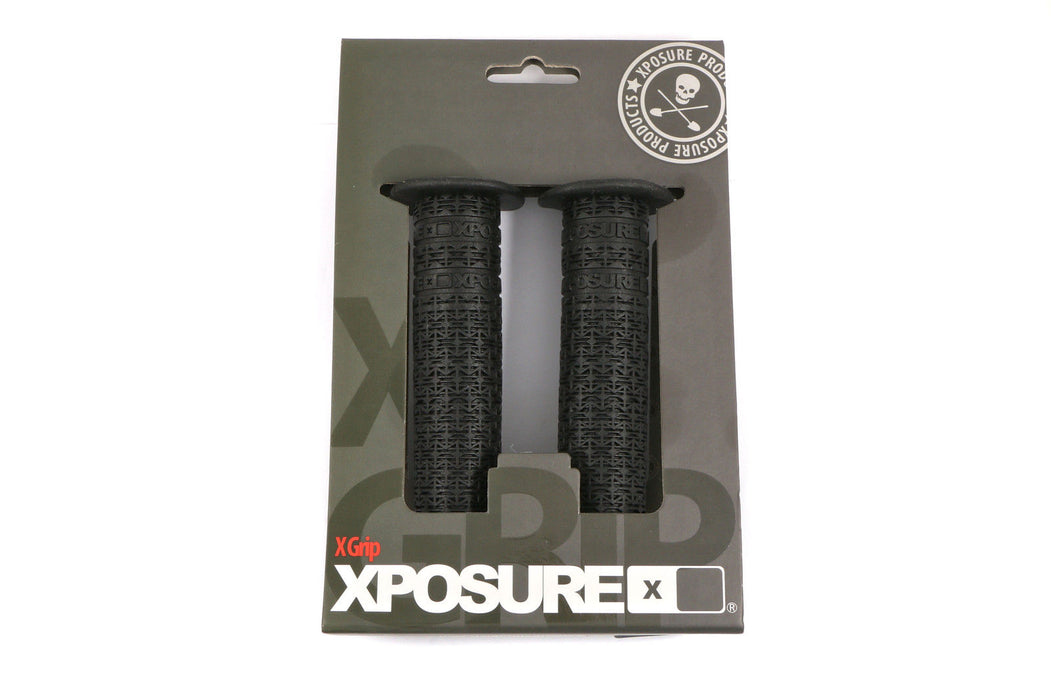 XPOSURE “X-GRIP”142mm SOFT BMX HANDLEBAR GRIPS WETHEPEOPLE SALE 50% OFF BLACK