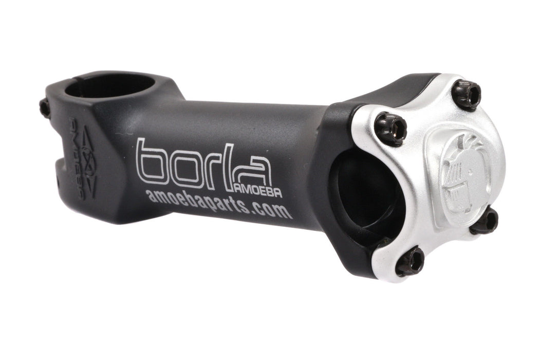 AMOEBA BORLA BLACK AHEAD HANDLEBAR STEM 120mm REACH MTB, FIXIE,