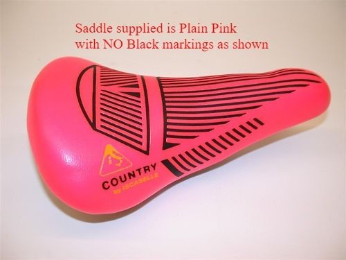 LADIES TRENDY BIKE SADDLE BRIGHT PINK ISCASELLE COUNTRY BIKE SEAT REDUCED