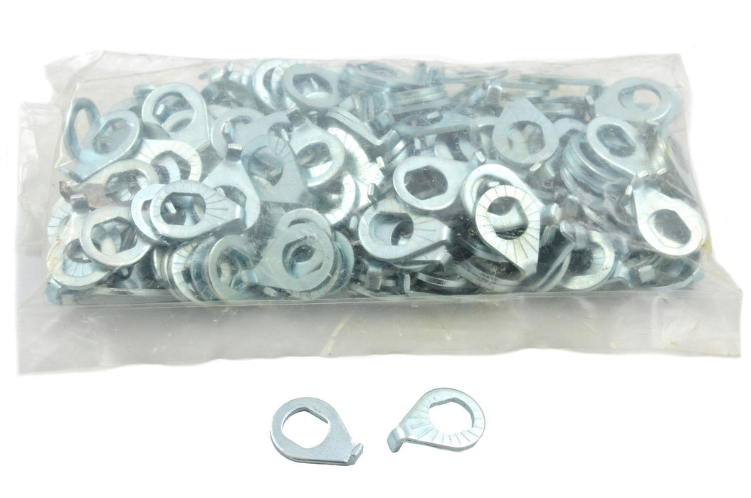 100 PAIRS (200) BIKE TAG FRONT AXLE WASHERS FOR 3-8" BIKE SPINDLES WHOLESALE LOT
