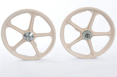 80’s BRITISH MADE ACORN MAG 20” BMX COASTER WHEELS DYE TO YOUR OWN COLOUR NOS