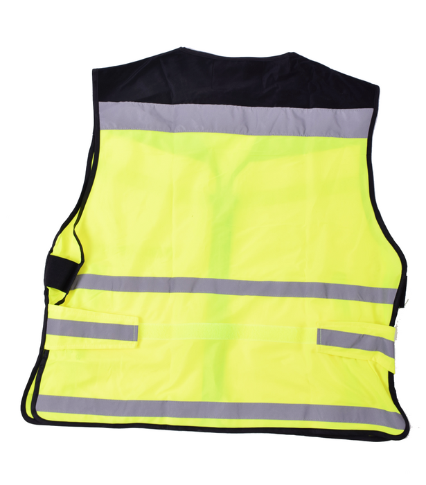 Ladies Equisafety HiViz Air Waistcoat Reflective Safety  Cycle Horse Riding Yellow XL