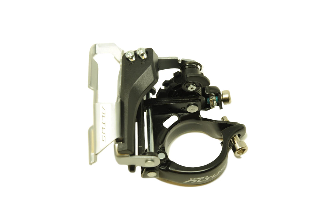 SHIMANO ALTUS FD-M370 SPEED FRONT GEAR MECH DERAILLEUR TOP SWING