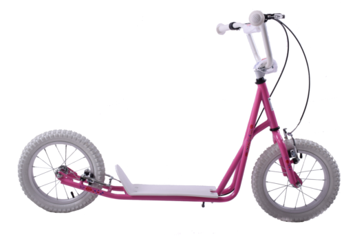 BLOSSOM TRADITIONAL PINK GIRLIE SCOOTER 14" WHEEL
