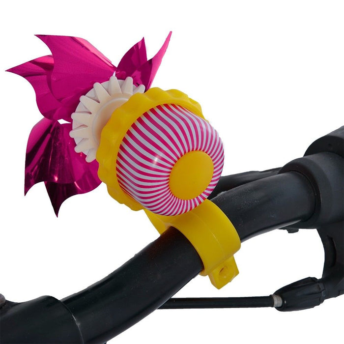 Girlie Bike Fabulous Accessory Kit Unicorn Basket, set Streamers & Windmill Bike Bell