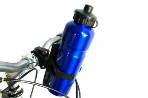 Handlebar - Seat Post Fitting Bike Water Drinks Bottle Cage 360 Degree Attachment