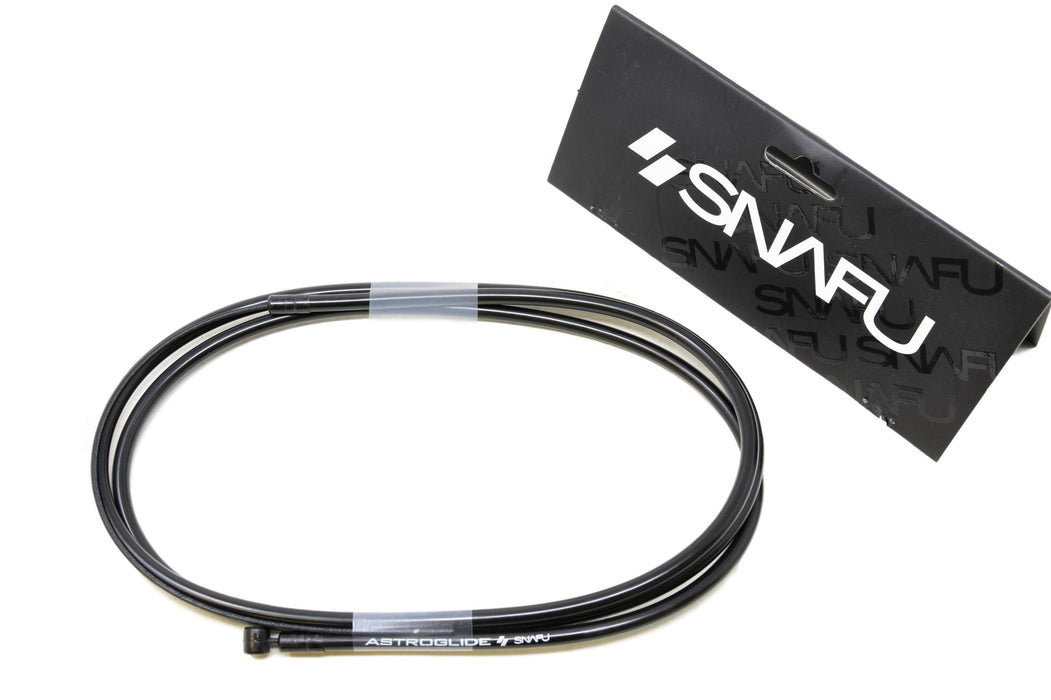 Snafu BMX Astroglide Straight Brake Cable 48” Long Quality Stainless Steel Black