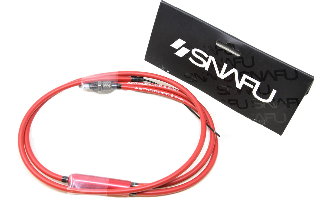 Snafu Astroglide Liner BMX Freestyler Lower Bottom Gyro Cable Big Barrel Red