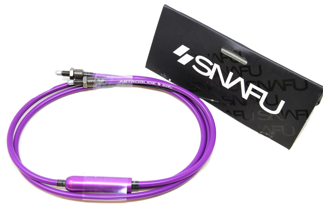 Snafu Astroglide Liner BMX Freestyler Lower Bottom Gyro Cable Big Barrel Purple