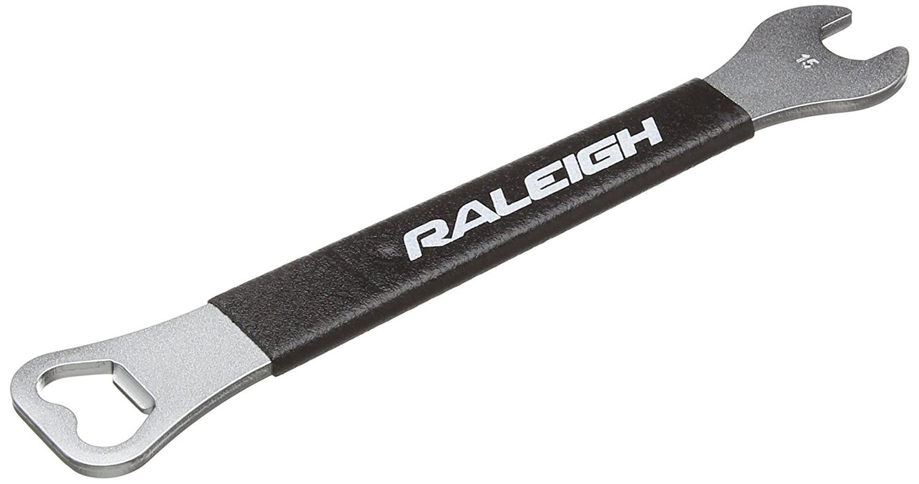 RALEIGH 15mm PEDAL WRENCH SPANNER TOOL  8” (20cm) CYCLE MECHANICS BOTTLE OPENER
