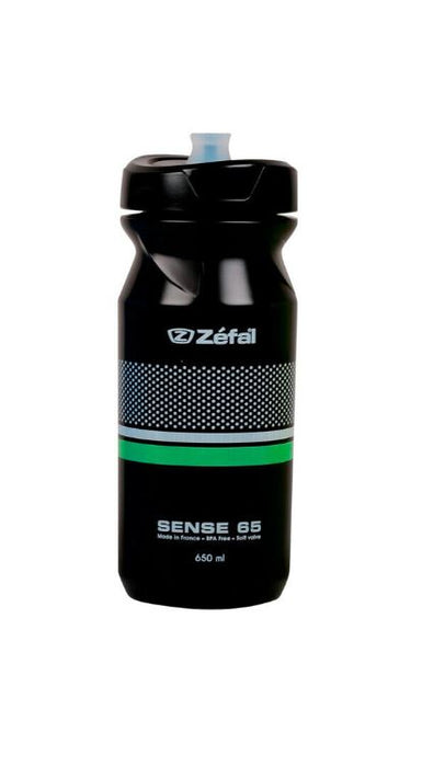 Zefal 650ml Sense 65 Black Water Sports, Cycling Bottle - Buy One Get One Free