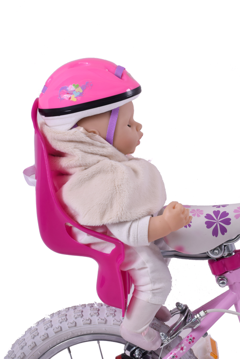 Doll bike seat and helmet sales