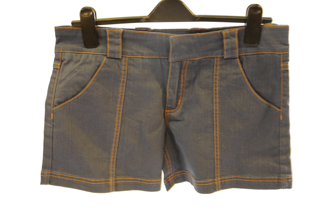 Sombrio Shuck Womens Jean Style Shorts Medium - 32” Waist Grey Indigo