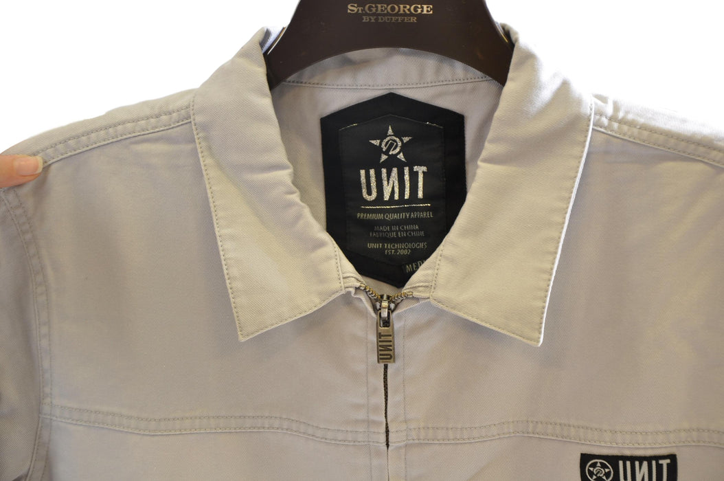 UNIT Gas Switch Jacket Light Grey Medium