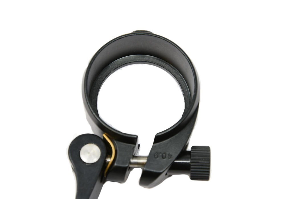 thumbnail interactive-video image 1 of Bicycle Seatpost Quick Release Clamp - Universal Bike Seat Tube Adapter For Mountain & Folding Bikes 1 of 14