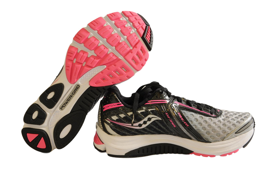 Saucony Powergrid Cortana Pro Womens Running Shoes – UK 8 – Pink (RRP: £139.99)