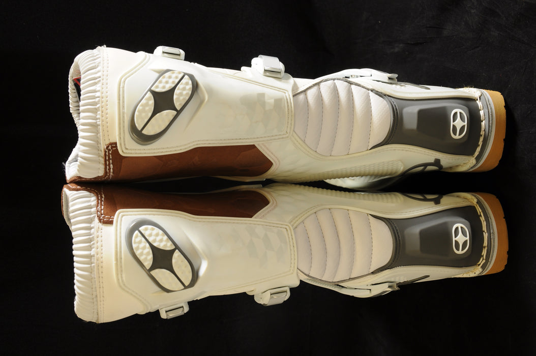 No Fear Trophee MX Boots UK 13 Off White (RRP: £169.99)