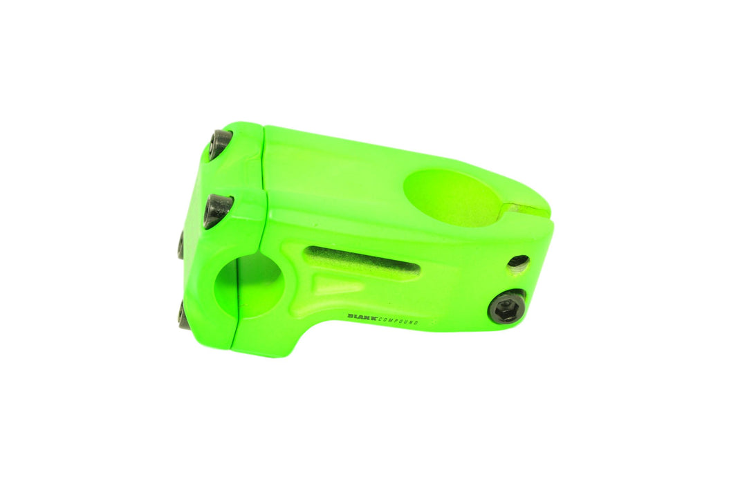 Blank Value BMX Handlebar Stem Neon Green 1 1-8” 22.2mm