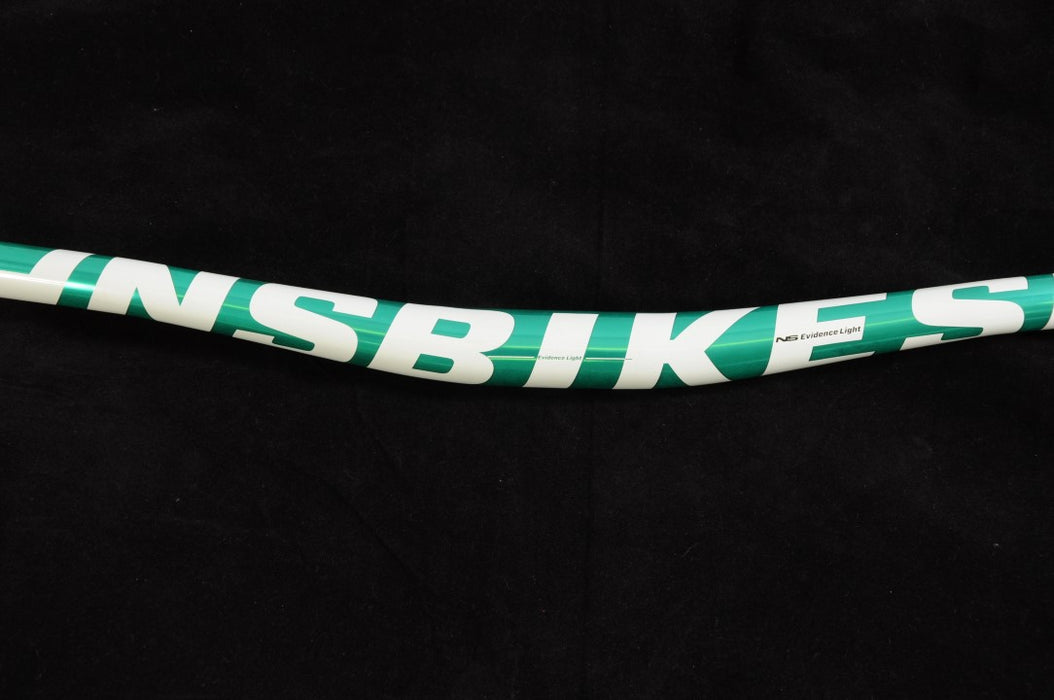 NS Bikes Evidence Lite Downhill Riser Bars Teal 762mm