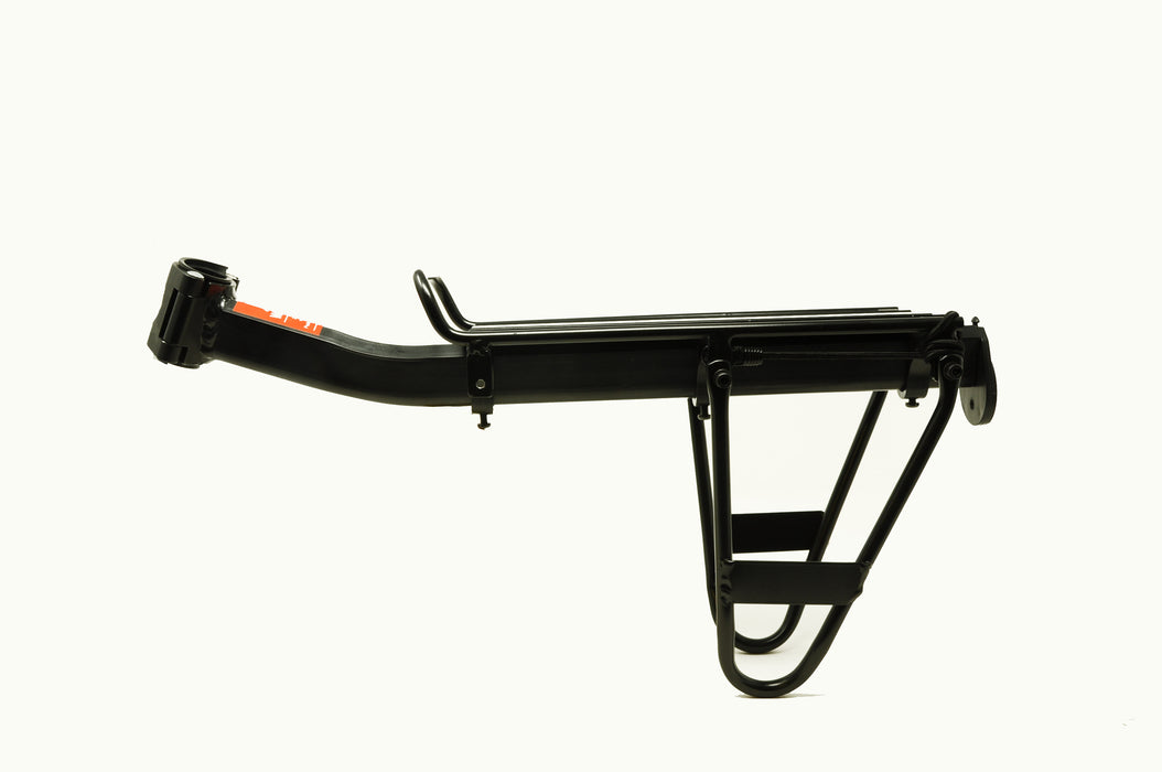 MTB SEAT POST MOUNTED PANNIER RACK LUGGAGE LIGHTWEIGHT ALLOY CARRIER 50% OFF RRP