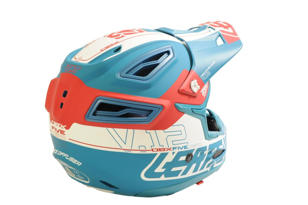 Leatt DBX 5.0 2018 Full Face Enduro Helmet Medium 57-58cm Fuel - Red (RRP: £280)
