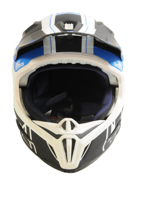 Leatt DBX 5.0 Full Face Enduro Helmet XL 61-62cm Black, Blue & White (RRP: £280
